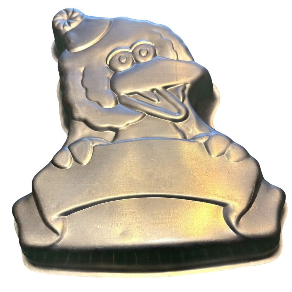 Vintage Wilton Big Bird Cake Pan Sesame Street 2105-3654 Aluminum Baking